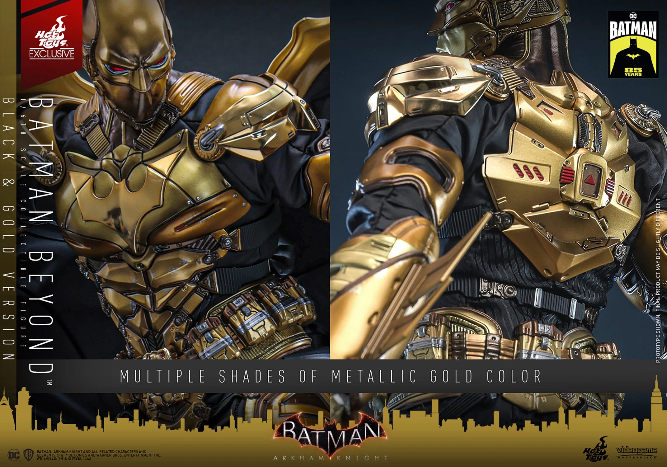 Batman Beyond (Black & Gold Version) By Hot Toys