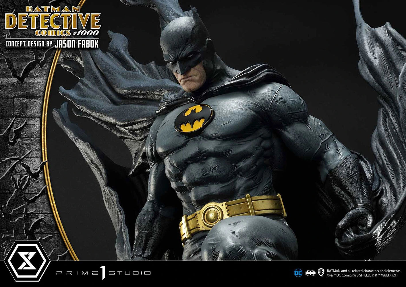 BATMAN DETECTIVE COMICS #1000 (Deluxe Bonus Version) 1/3 Scale Statue by Prime 1 Studio