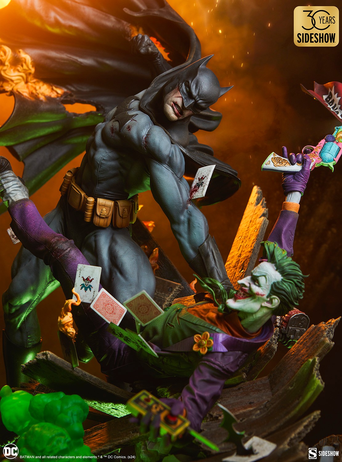 BATMAN VS THE JOKER: ETERNAL ENEMIES Premium Format™ Figure by Sideshow Collectibles