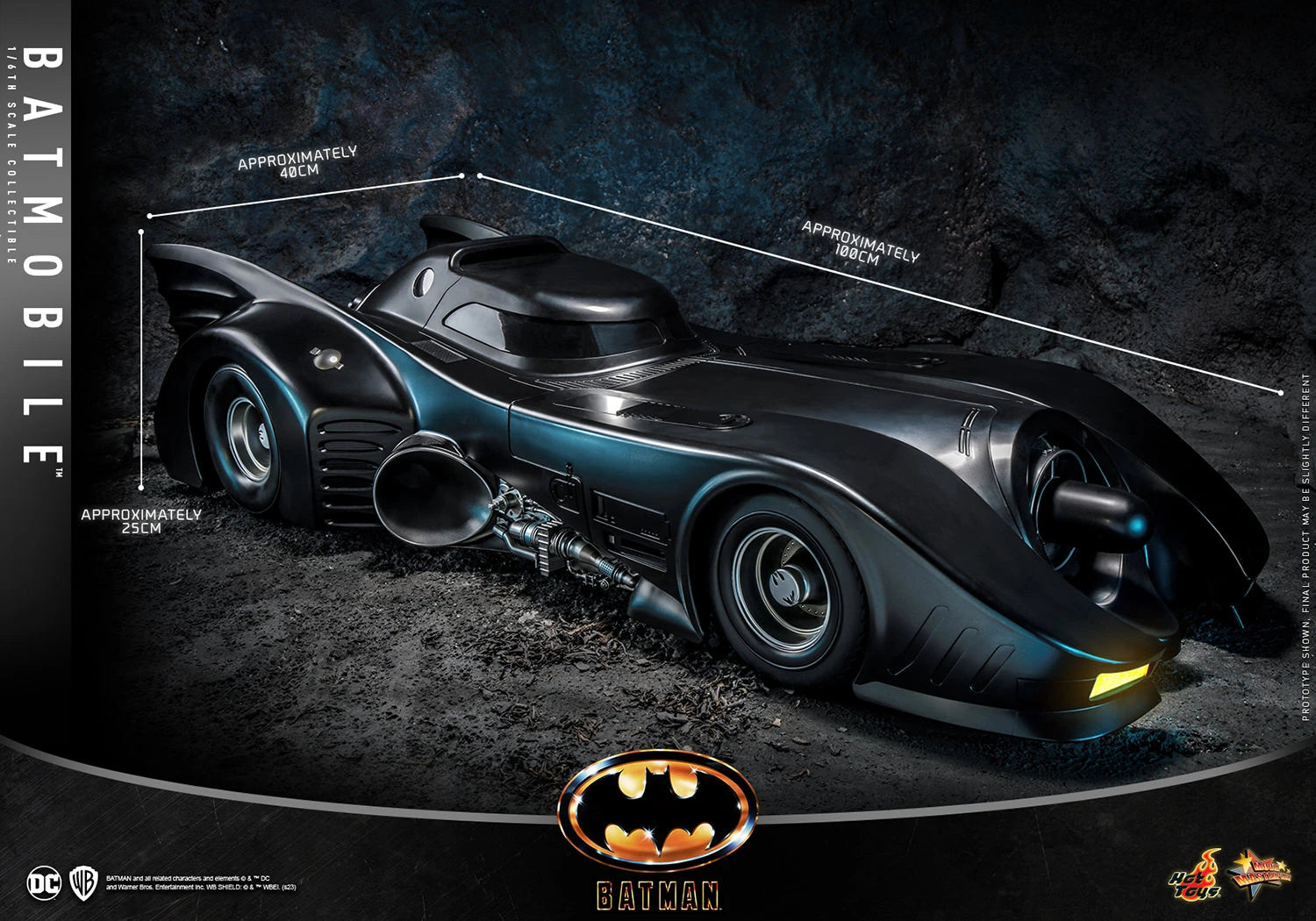 BATMOBILE Sixth Scale Figure Accessory by Hot Toys