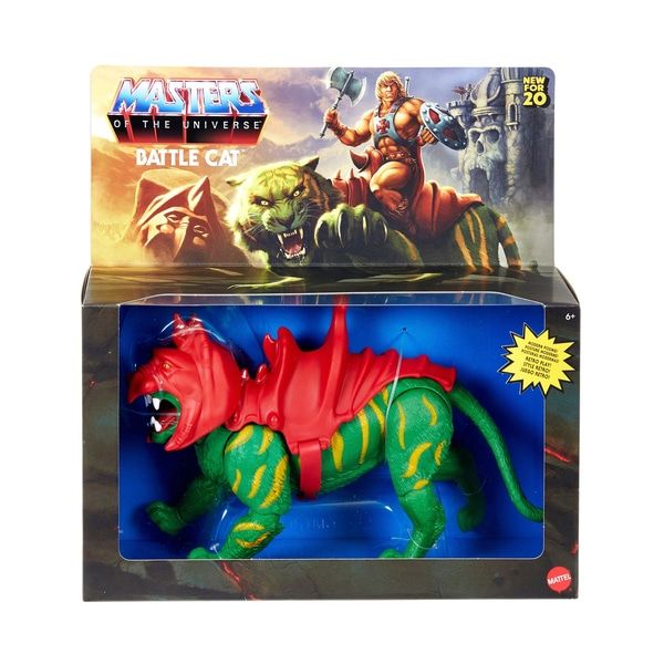 Masters of the Universe Origins Battle Cat Fighting Tiger Action Figure