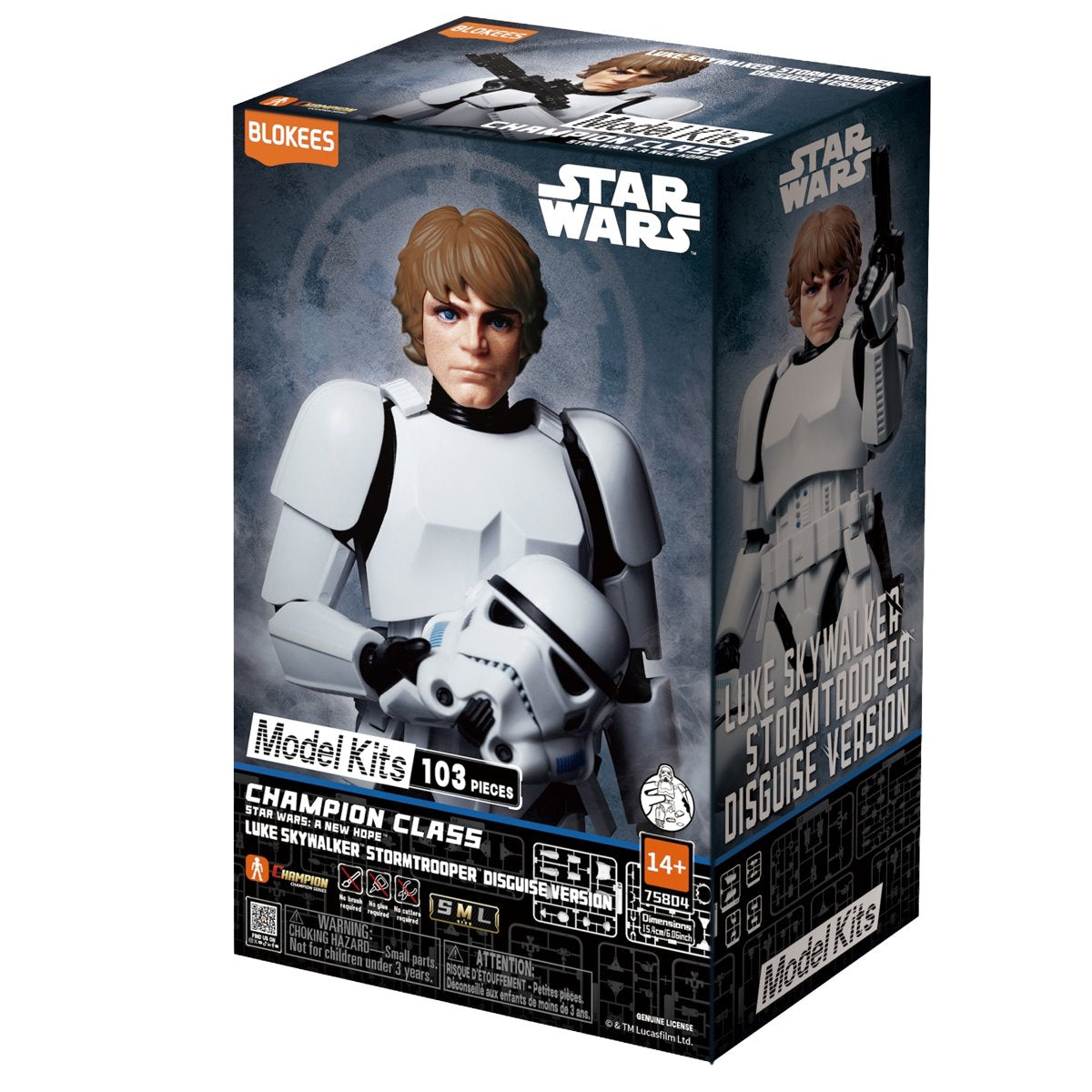 Blokees Champion Class Star Wars Luke Skywalker Model Kit
