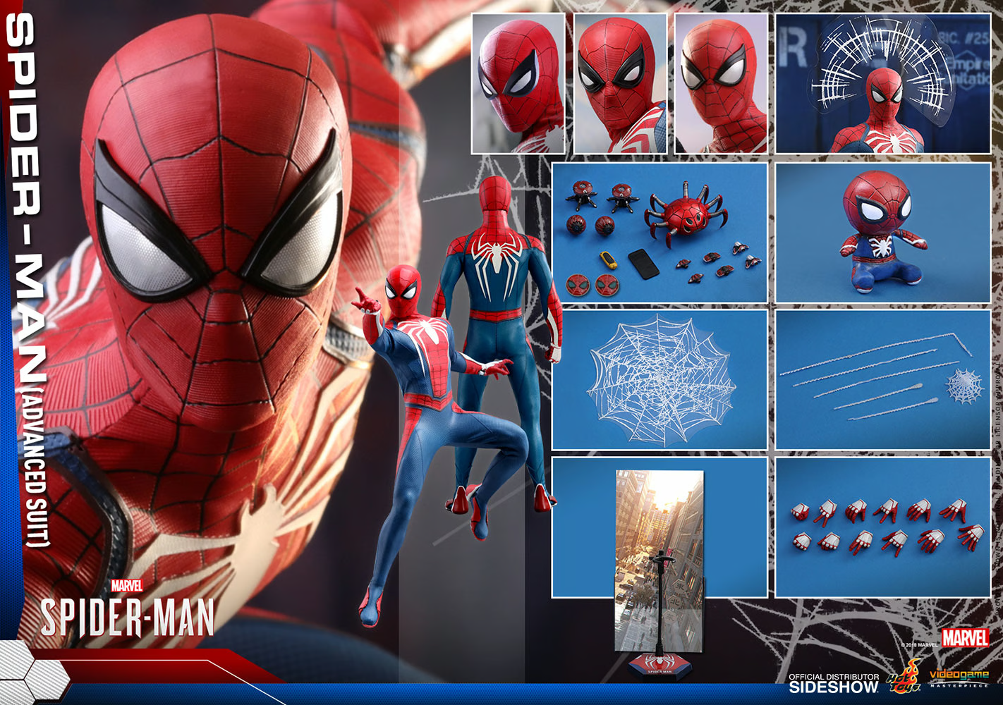 Spider-Man Advanced Suit By Hot Toys