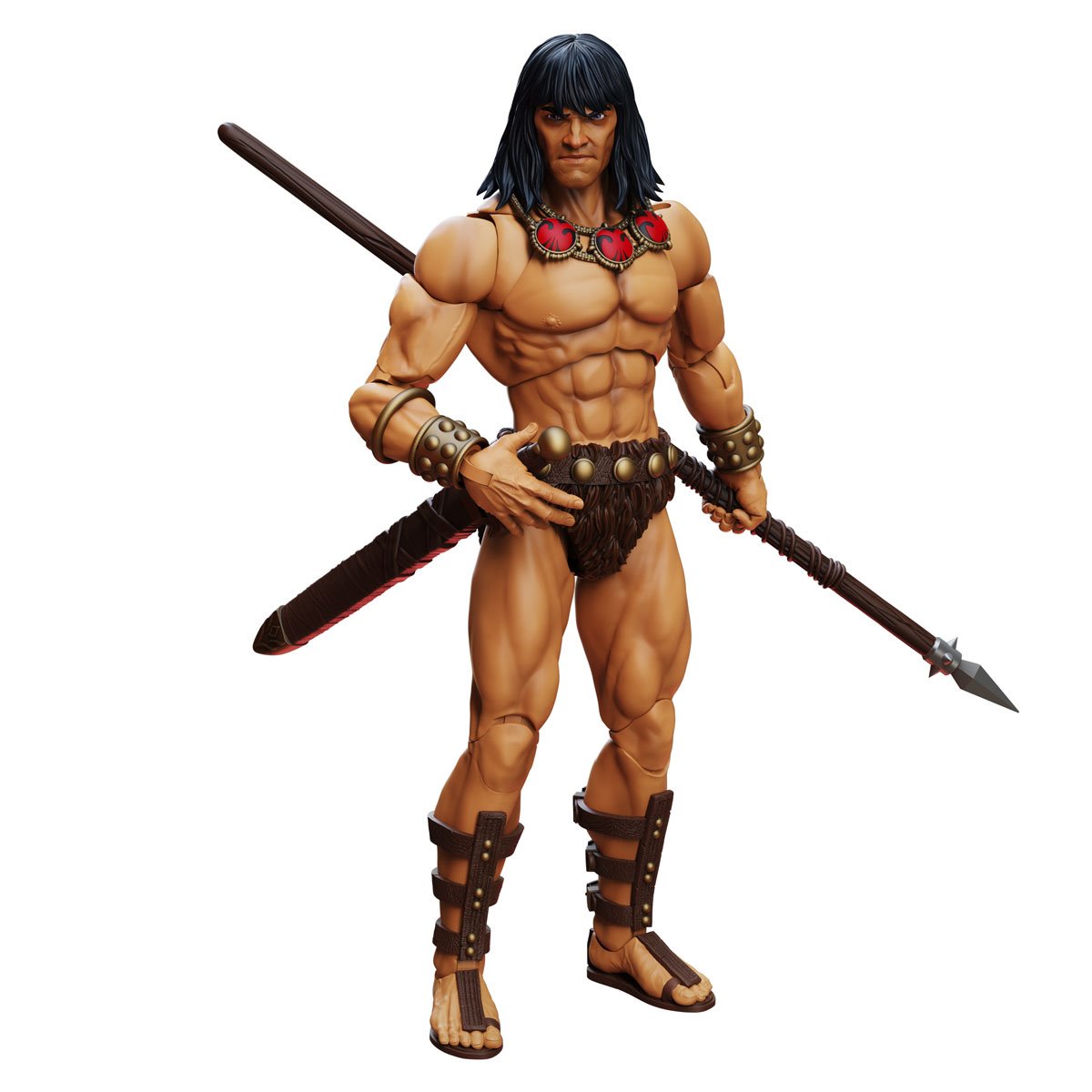 Conan the Barbarian The Tower of the Elephant Young Conan and Yag Kosha Action Figure 2-Pack By Boss Fight Studio