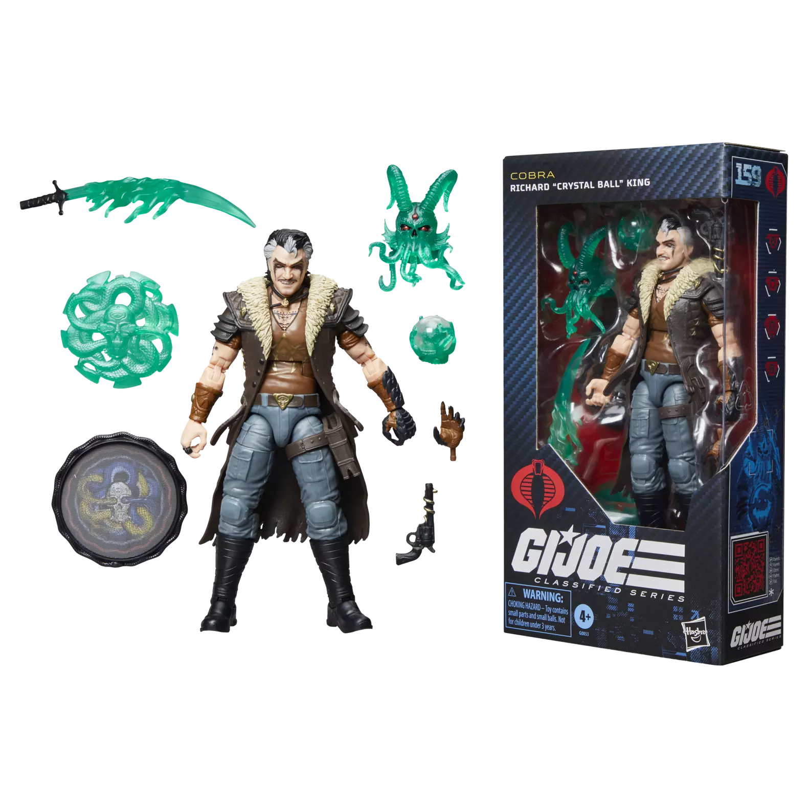 G.I. Joe Classified Series #159, Richard 'Crystal Ball' King Walmart Exclusive