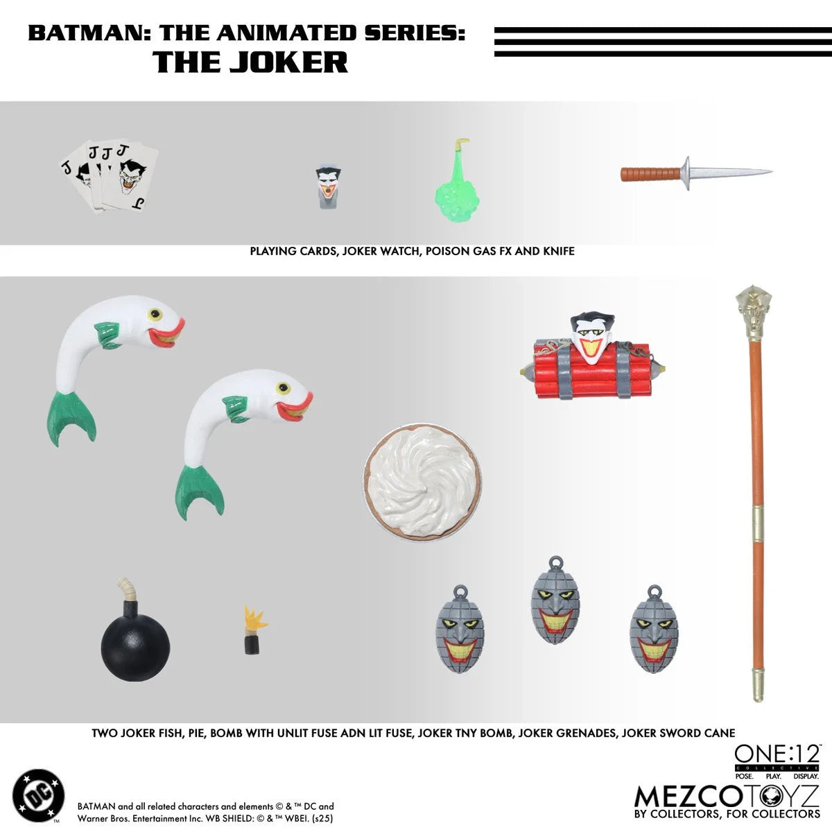 Batman: The Animated Series The Joker One:12 Collective Action Figure by Mezco