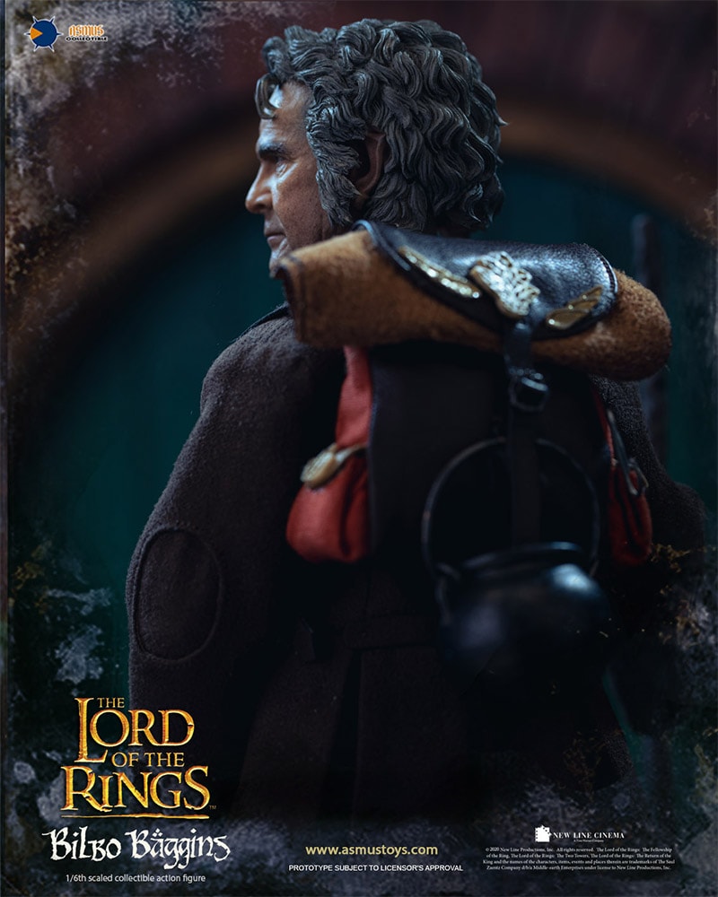 Asmus Toys The Lord Of The Rings Bilbo Baggins 1/6 Action Figure