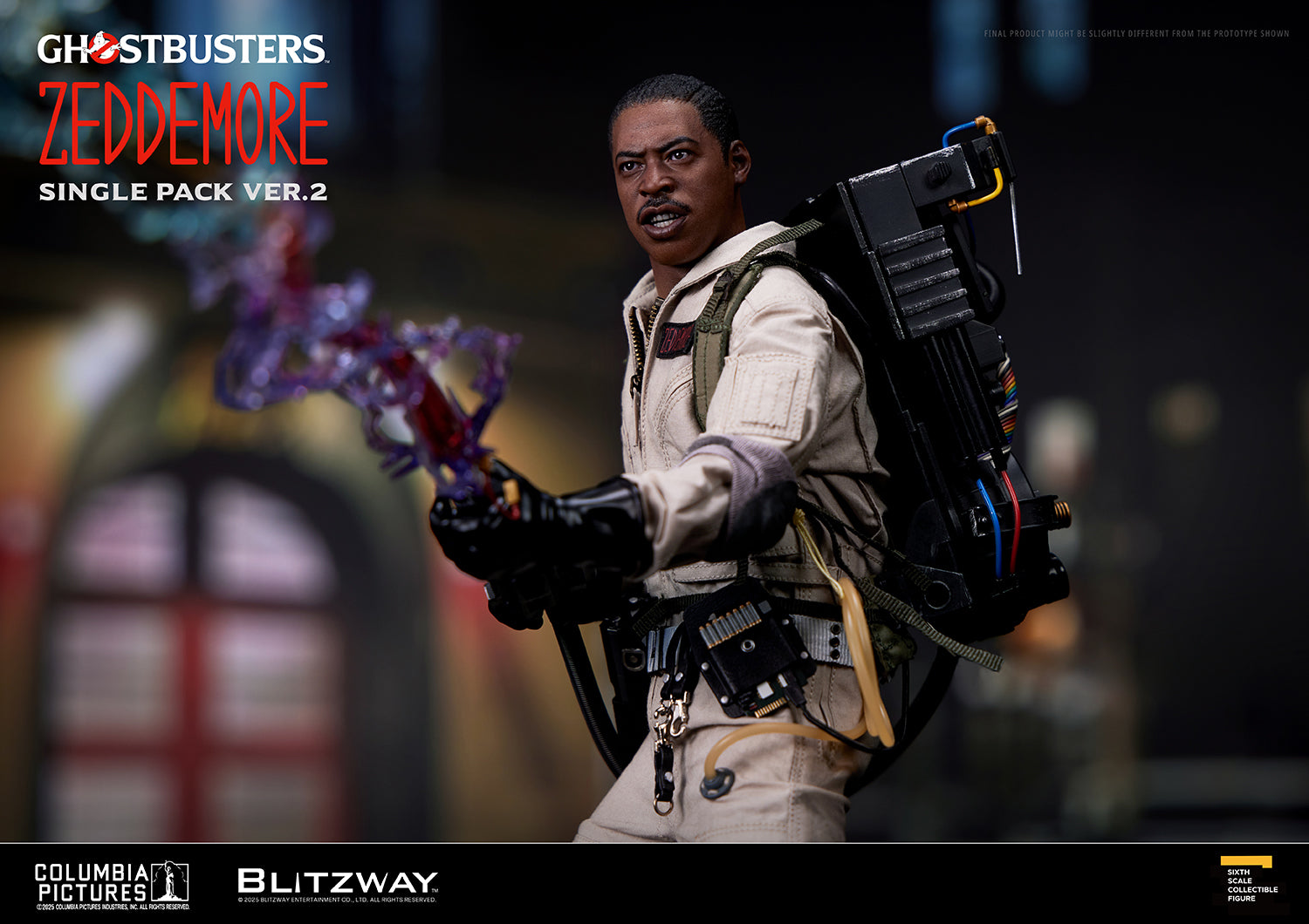 Winston Zeddemore (Ghostbusters) Premium UMS 1/6 Figure by Blitzway