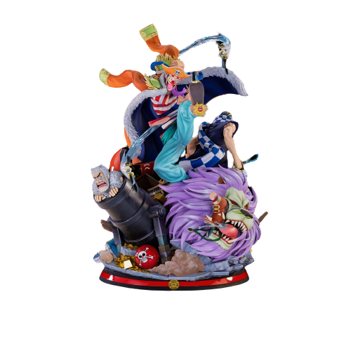 One Piece HQS Dioramax Buggy the Clown Statue BY tsume