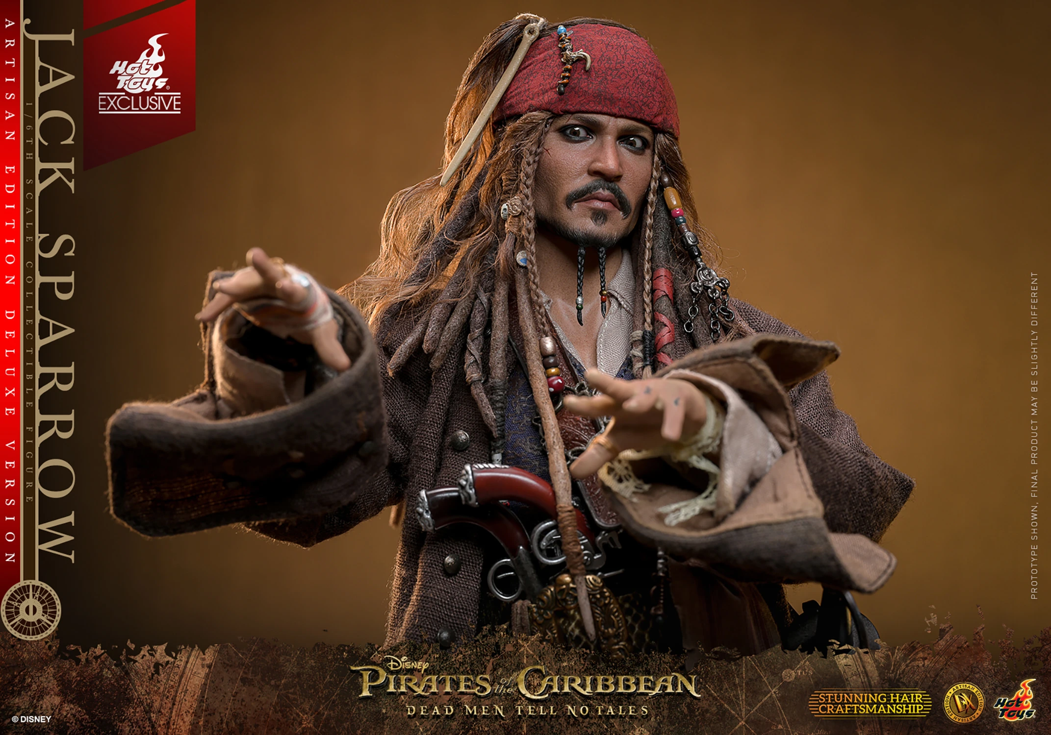 Jack Sparrow (Artisan Edition Deluxe Version) by Hot Toys