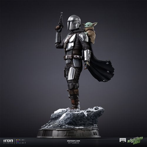 The Mandalorian and Grogu Movie Art Scale 1:10 Limited Edition Statue By Iron Studio