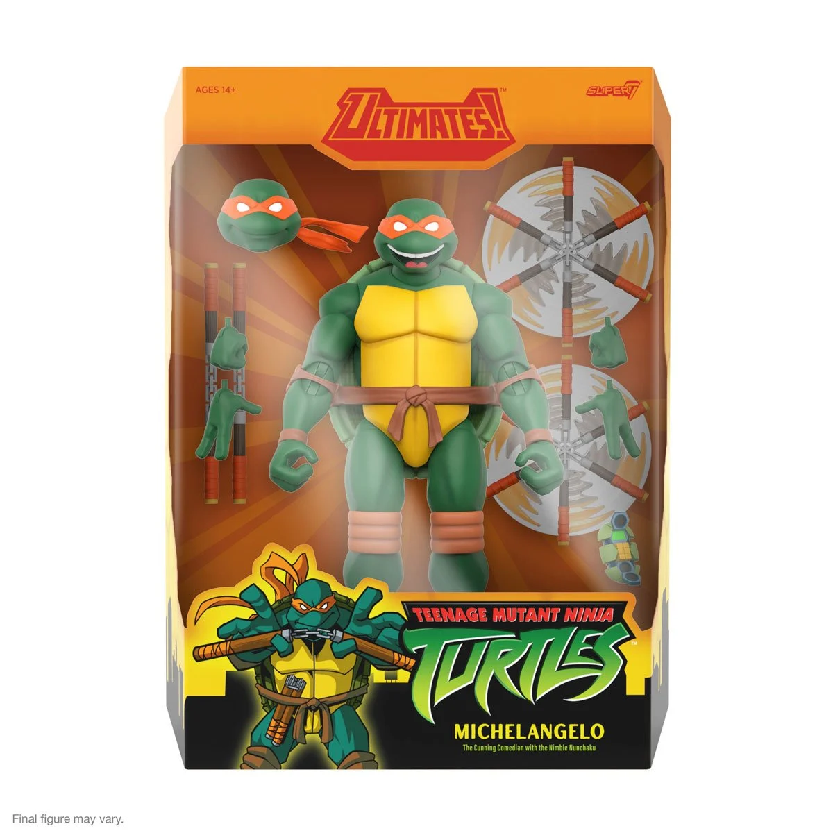 Teenage Mutant Ninja Turtles Ultimates Michelangelo 7-Inch Action Figure