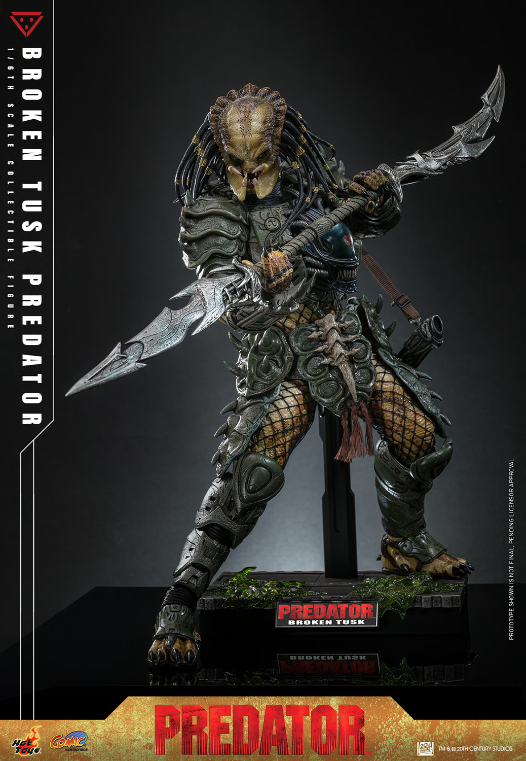 Broken Tusk Predator Sixth Scale Figure by Hot Toys