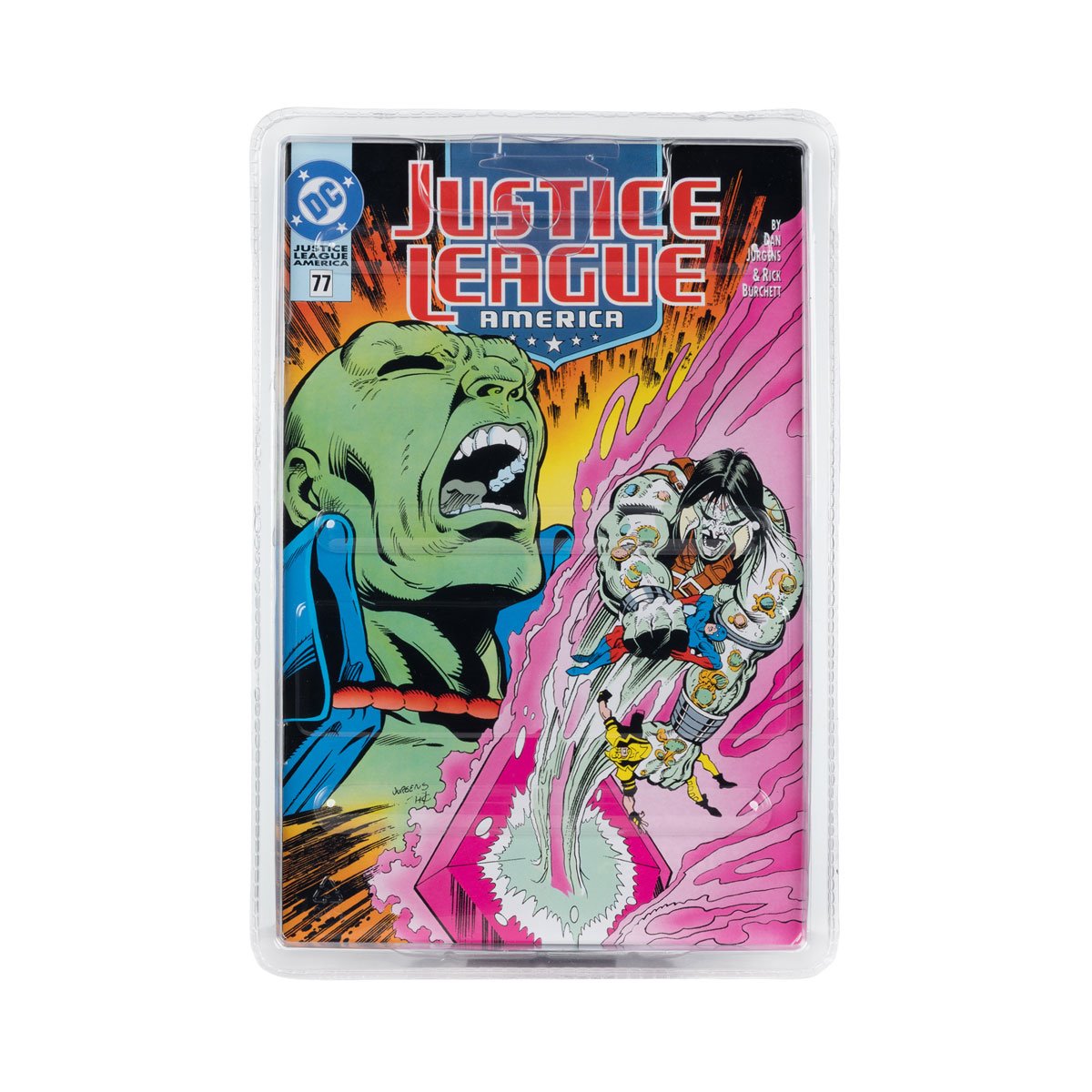 DC Direct Page Punchers Martian Manhunter Action Figure with comic