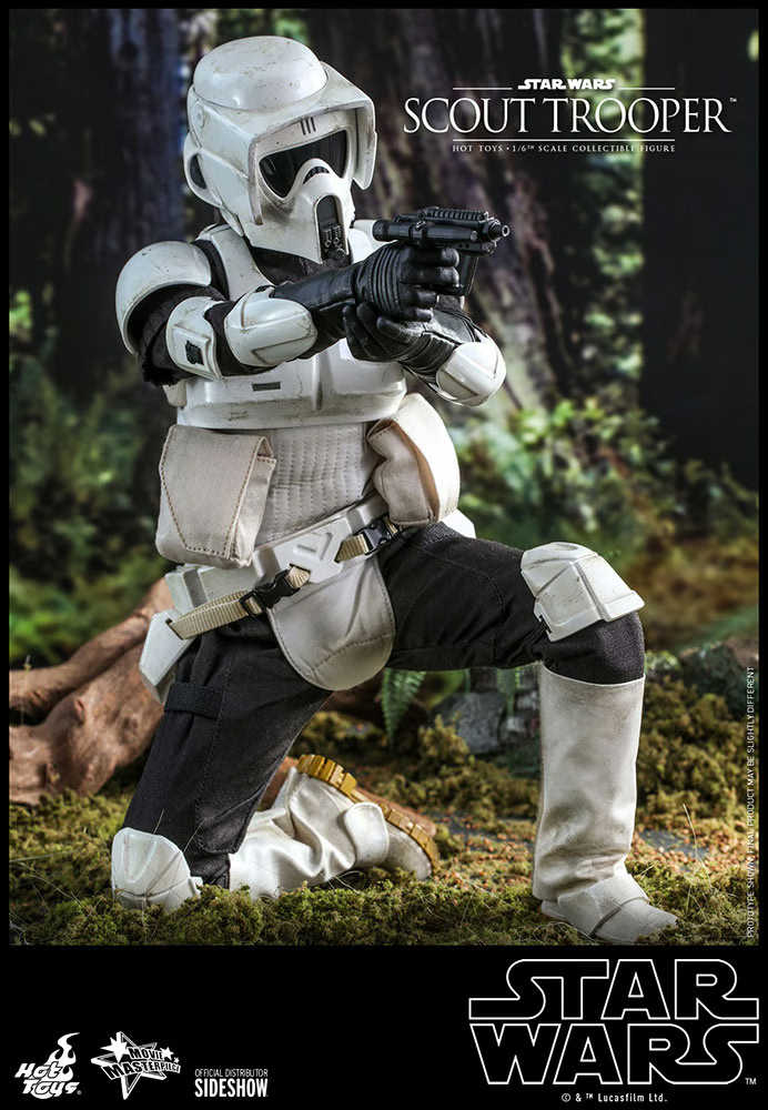 Scout Trooper Sixth Scale Figure by Hot Toys