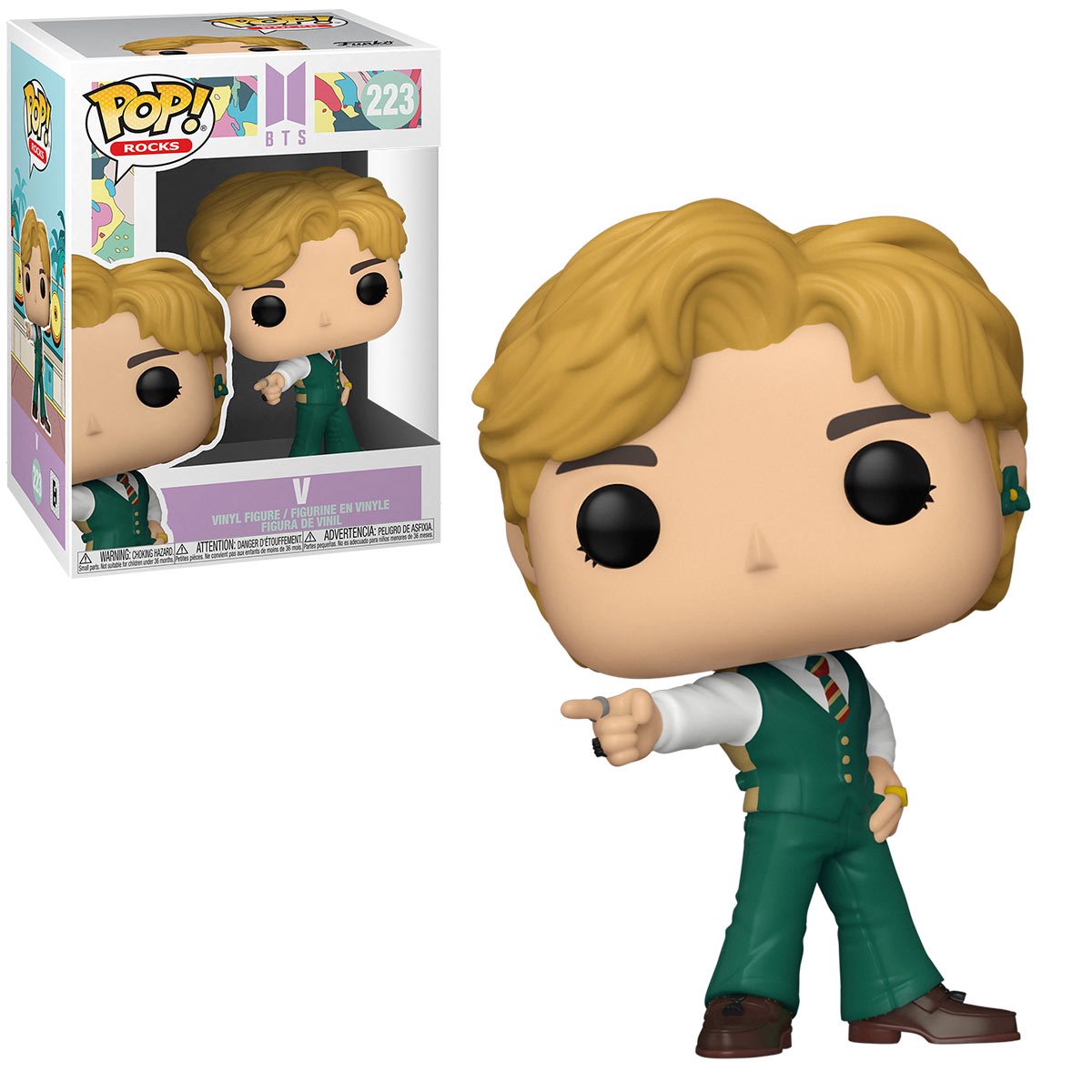 BTS Dynamite V Vinyl Figure By Funko Pop!