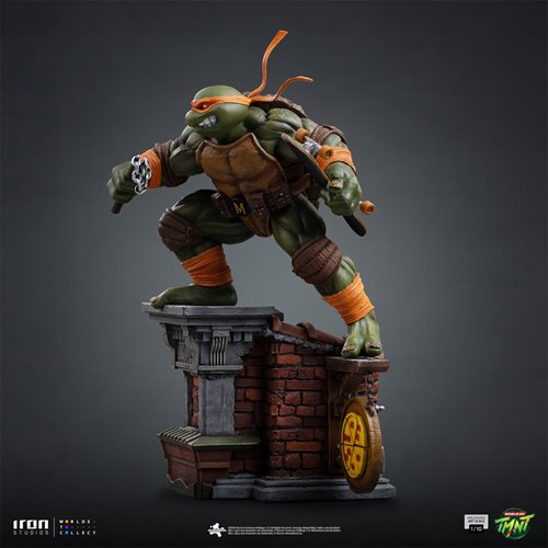 Teenage Mutant Ninja Turtles Michelangelo Unleashed By Iron Studios