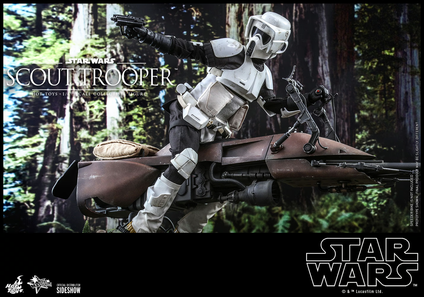 Scout Trooper Sixth Scale Figure by Hot Toys