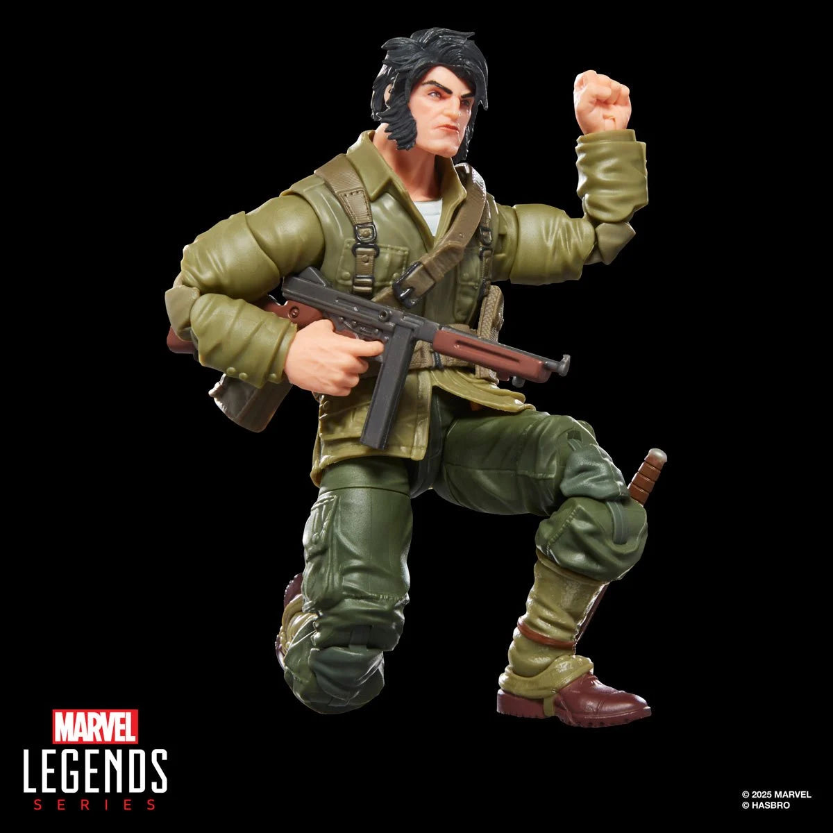 Marvel Legends Series Wolverine (WWII Logan) X-Men Comics Action Figure
