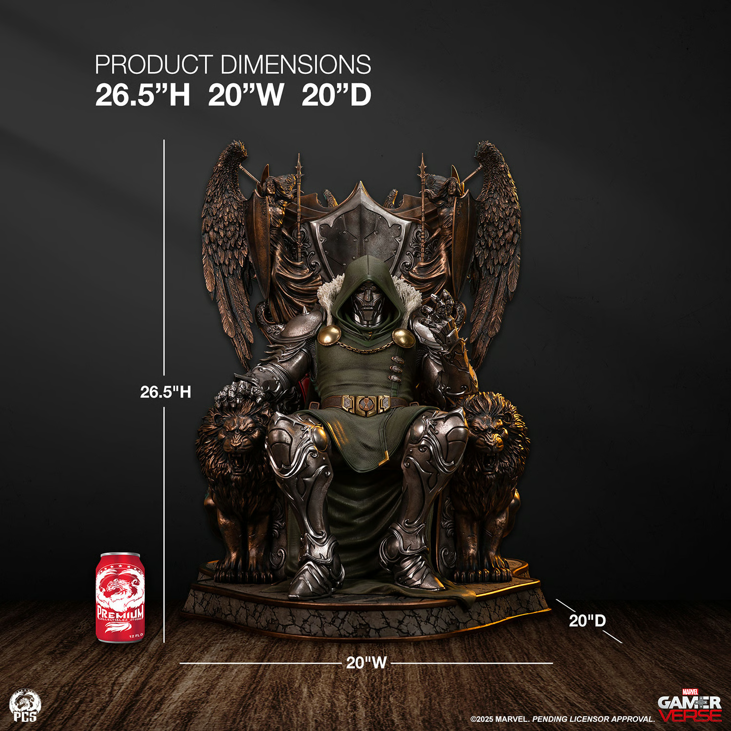 Dr. Doom Statue by PCS