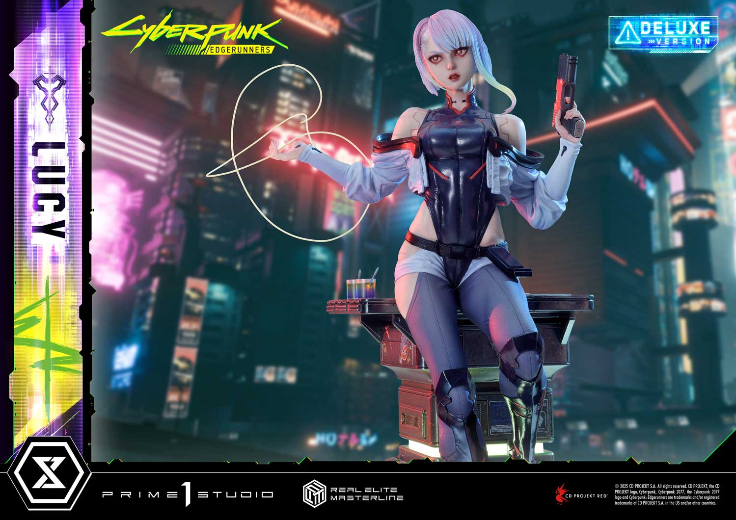 Cyberpunk Edgerunners Lucy DX Bonus Version By Prime 1 Studio