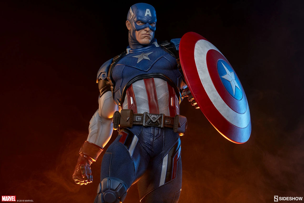 CAPTAIN AMERICA Premium Format Figure by Sideshow Collectibles