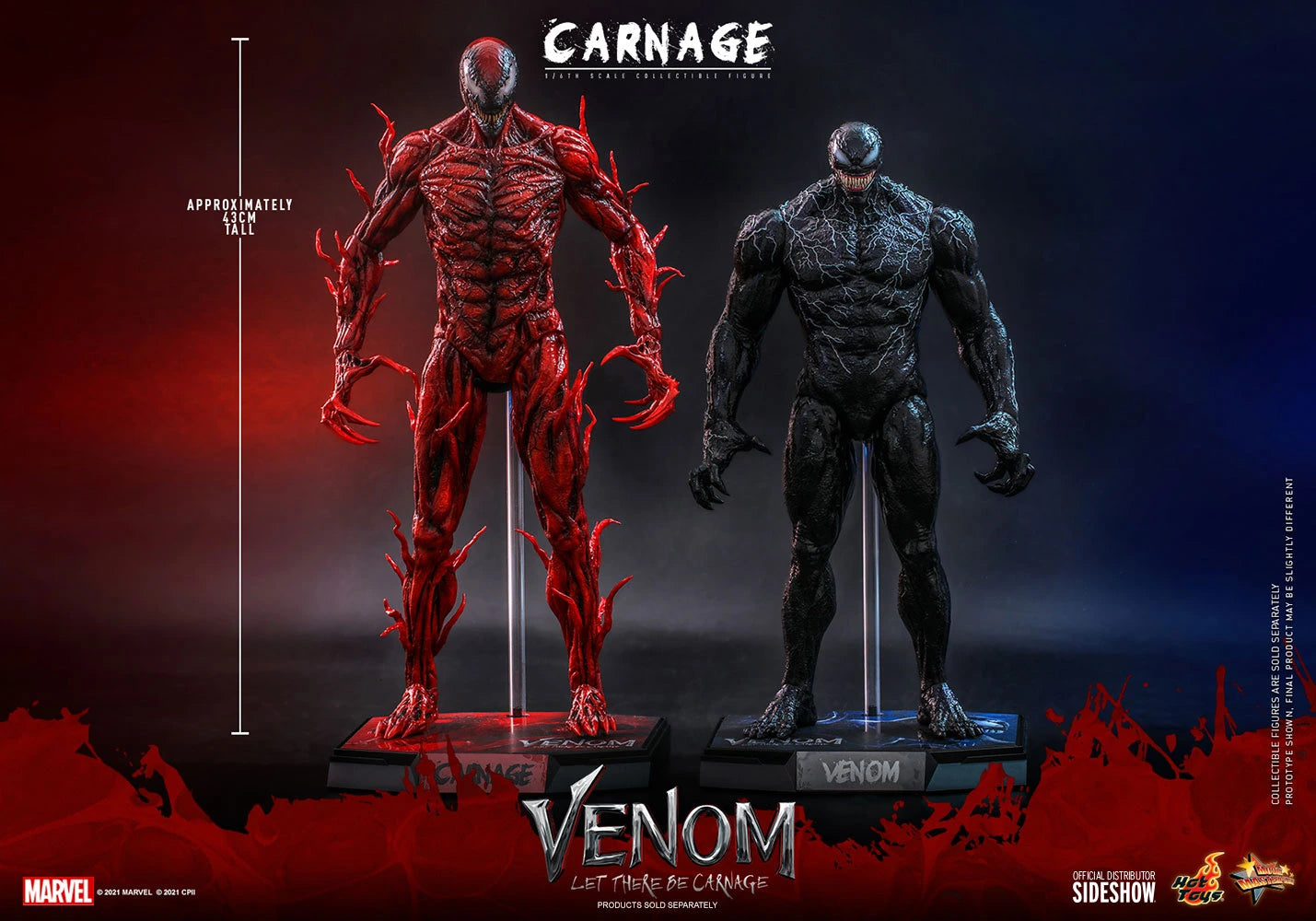 CARNAGE Sixth Scale Figure By Hot Toys