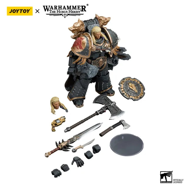 JOYTOY JT6137 Warhammer The Horus Heresy 1:18 Space Wolves Leman Russ Primarch of the VIth Legion