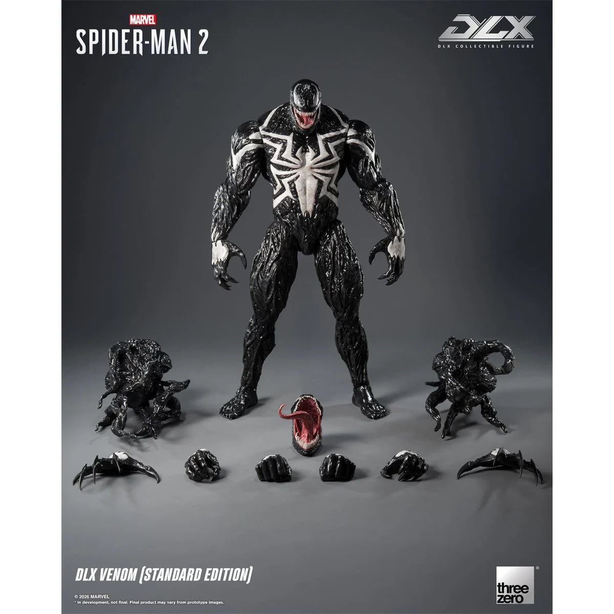 Marvel's Spider-Man 2 Venom Standard Edition DLX Figure By Threezero