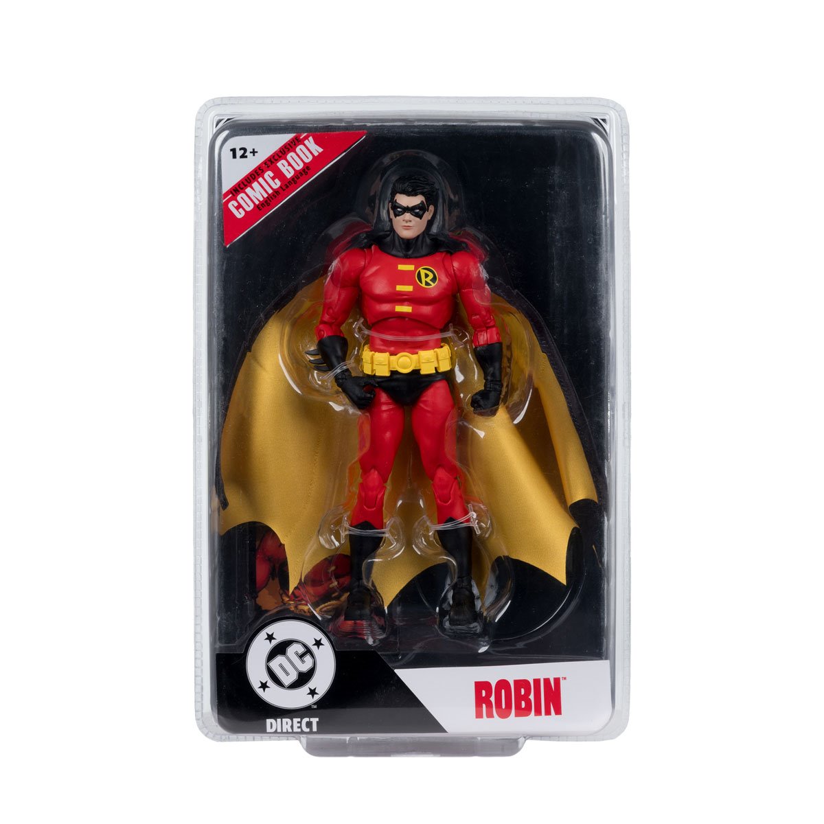 DC Direct Page Punchers Robin Teen Titans Action Figure with Comic