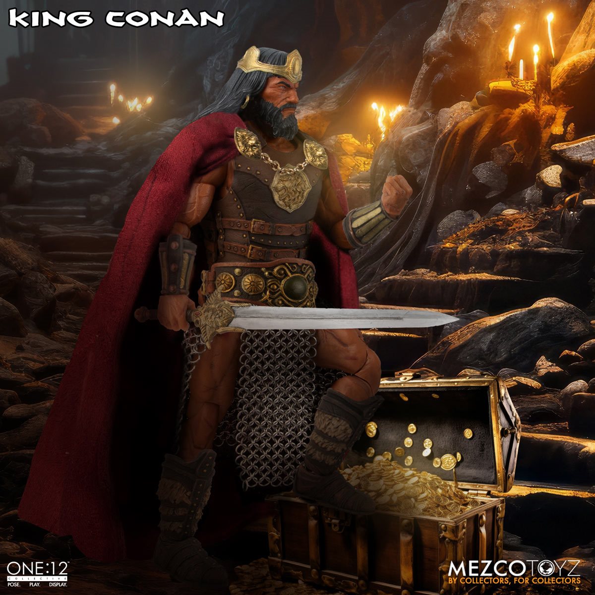 Conan the Barbarian King Conan One:12 Collective Action Figure
