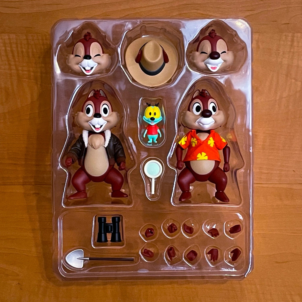 Rescue Rangers Dynamic 8ction Heroes DAH-057 Chip 'N' Dale