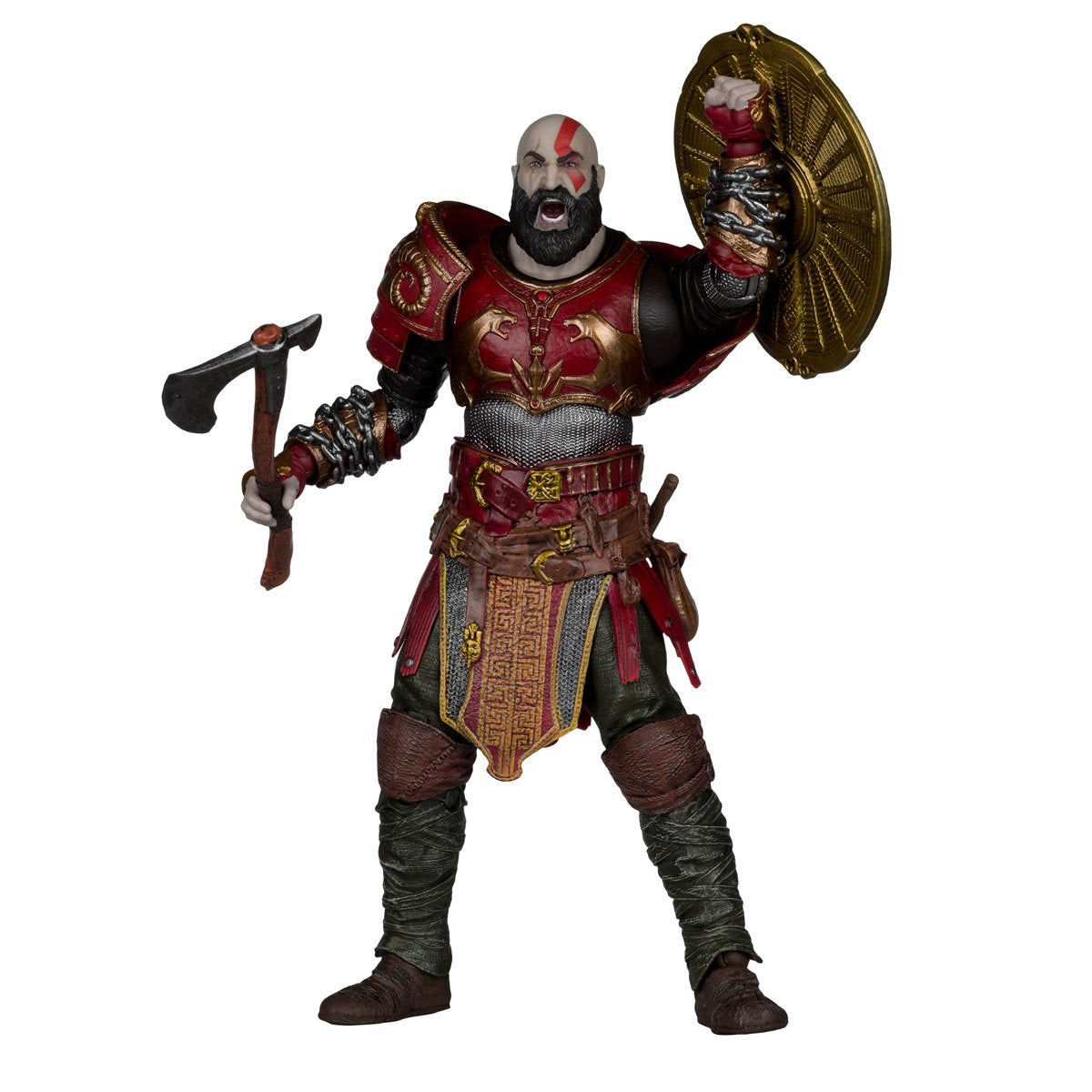 God of War Kratos with Ares Armor Action Figure By McFarlane
