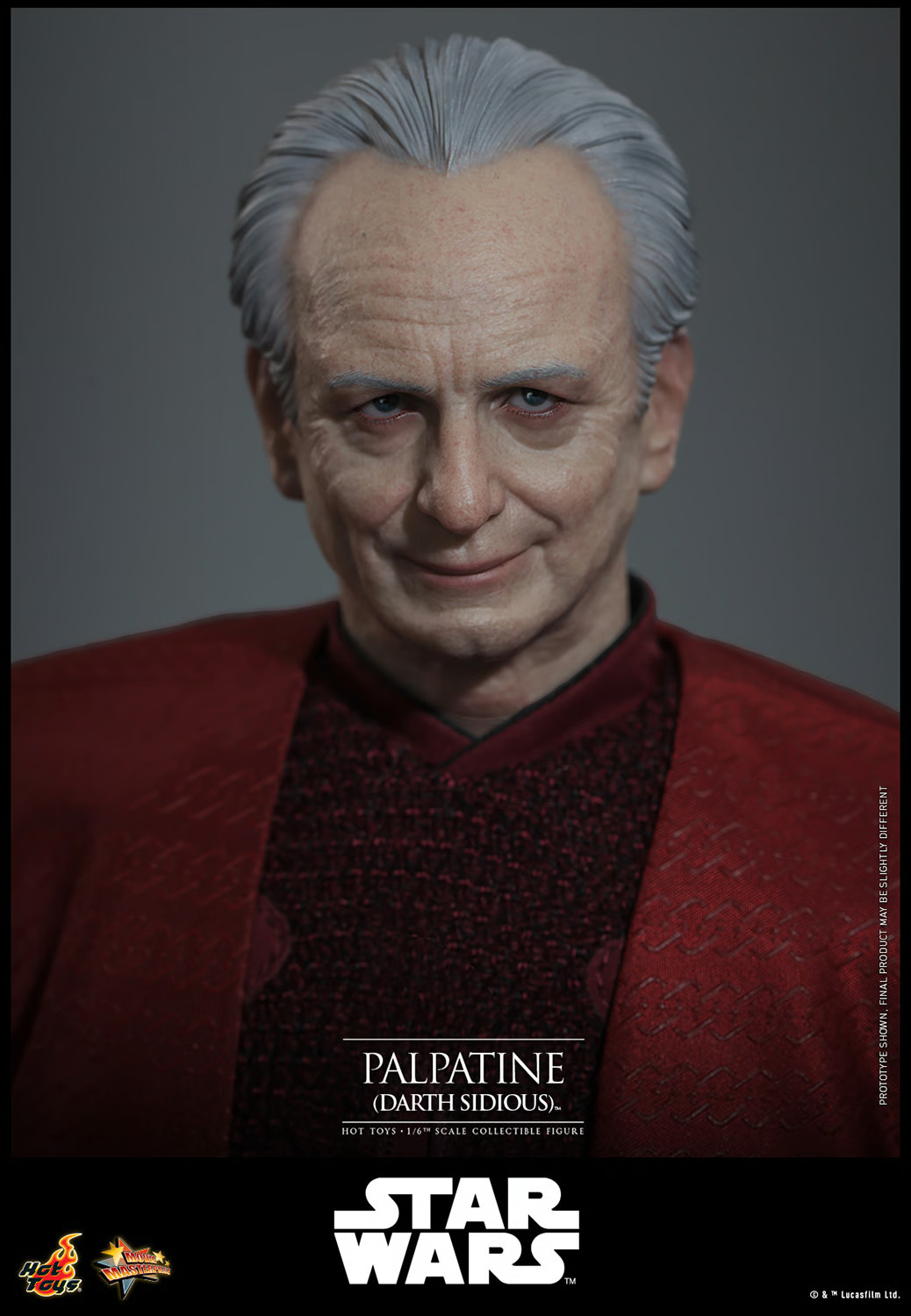 Palpatine Darth Sidious Sixth Scale Figure by Hot Toys
