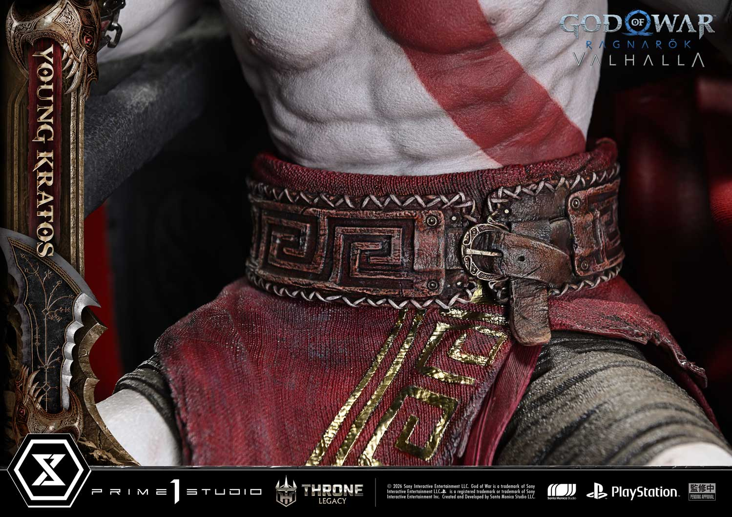 God of War: Ragnarok Young Kratos Bonus Version Statue