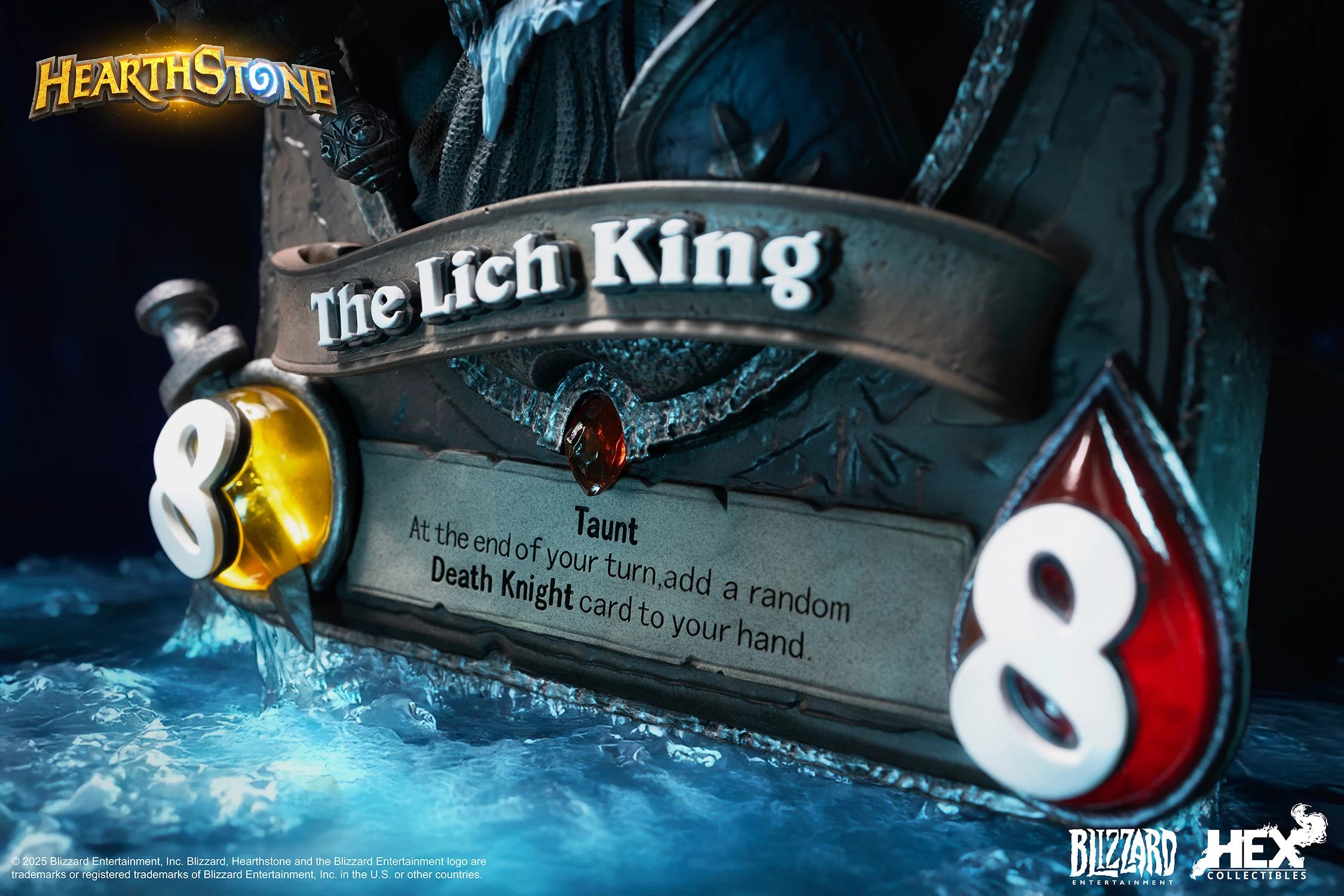 The Lich King 3D Art Frame Statues by HEX Collectibles