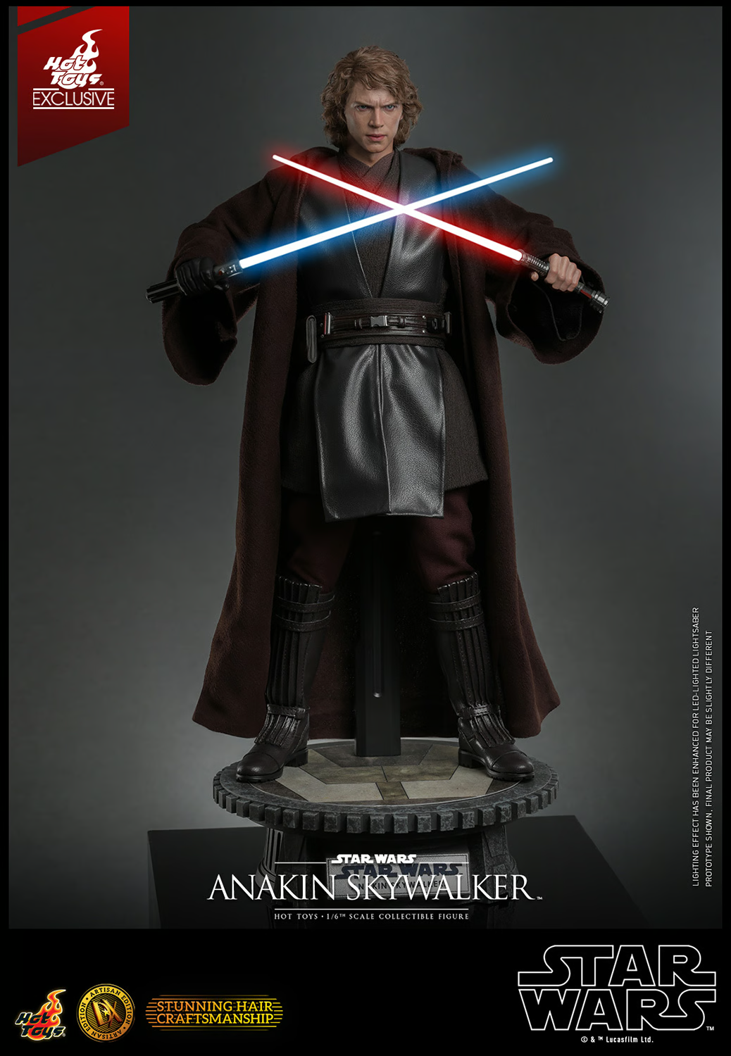Anakin Skywalker (Artisan Edition) Sixth Scale Figure by Hot Toys