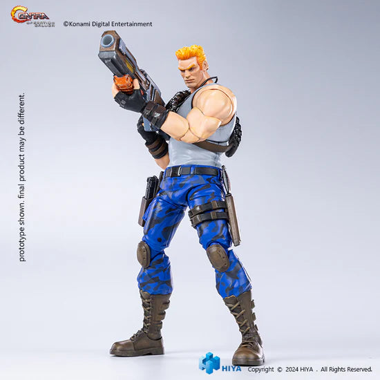 Contra: Operation Galuga Bill Rizer Exquisite Basic 1:12 Action Figure