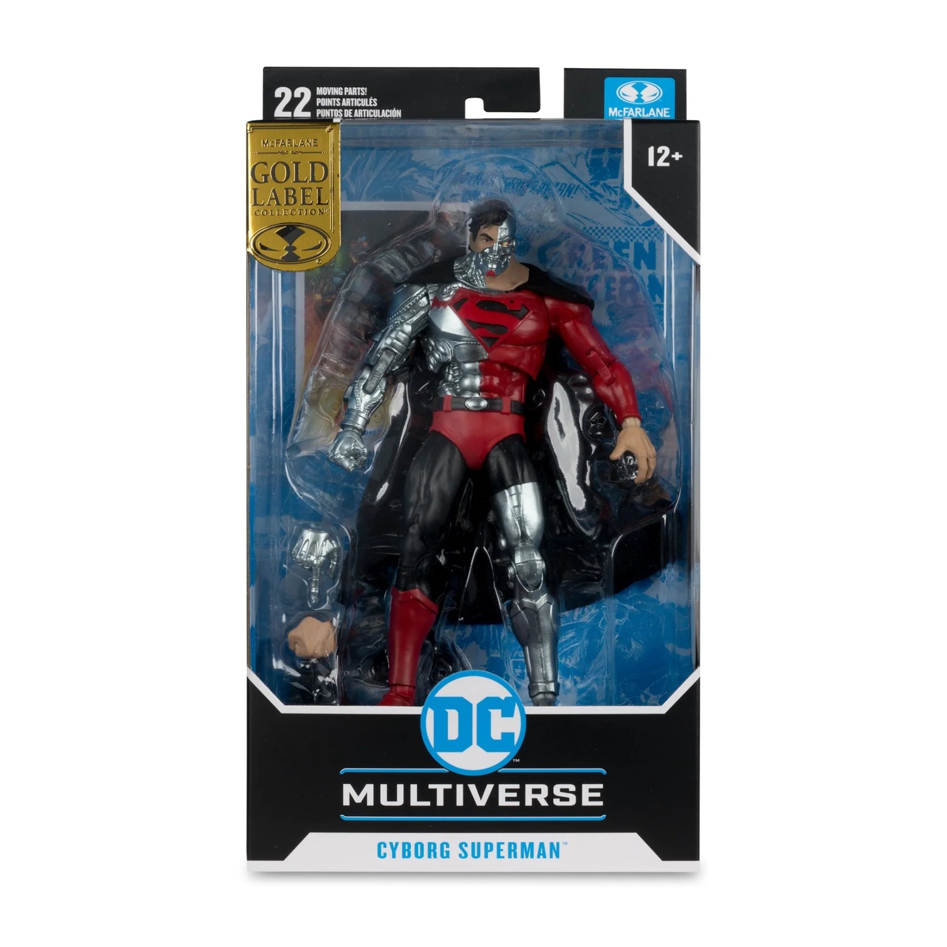 Cyborg Superman (Revenge of the Green Lanterns) GOLD Edition By McFarlane