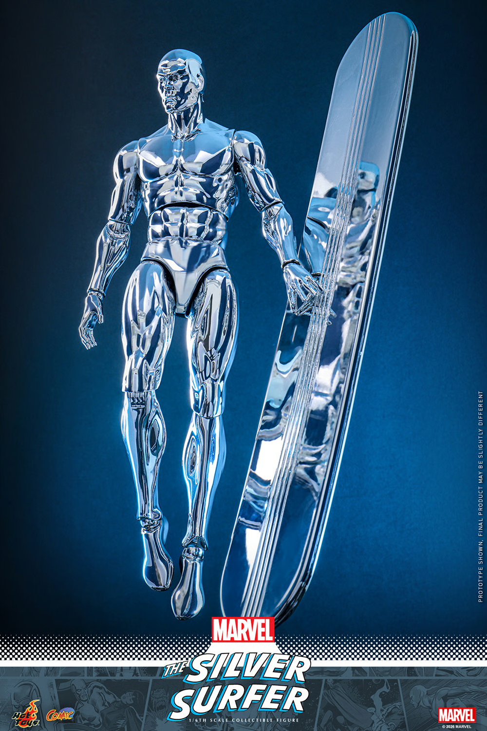 Silver Surfer Sixth Scale Figure by Hot Toys