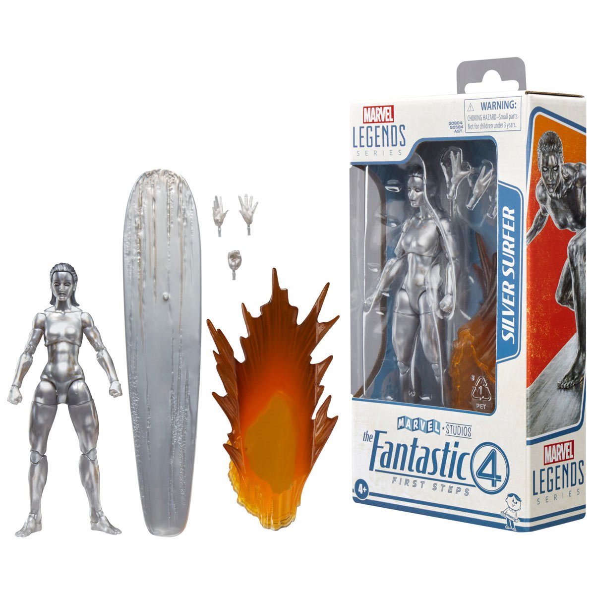 The Fantastic Four First Steps Marvel Legends Silver Surfer Action Figure