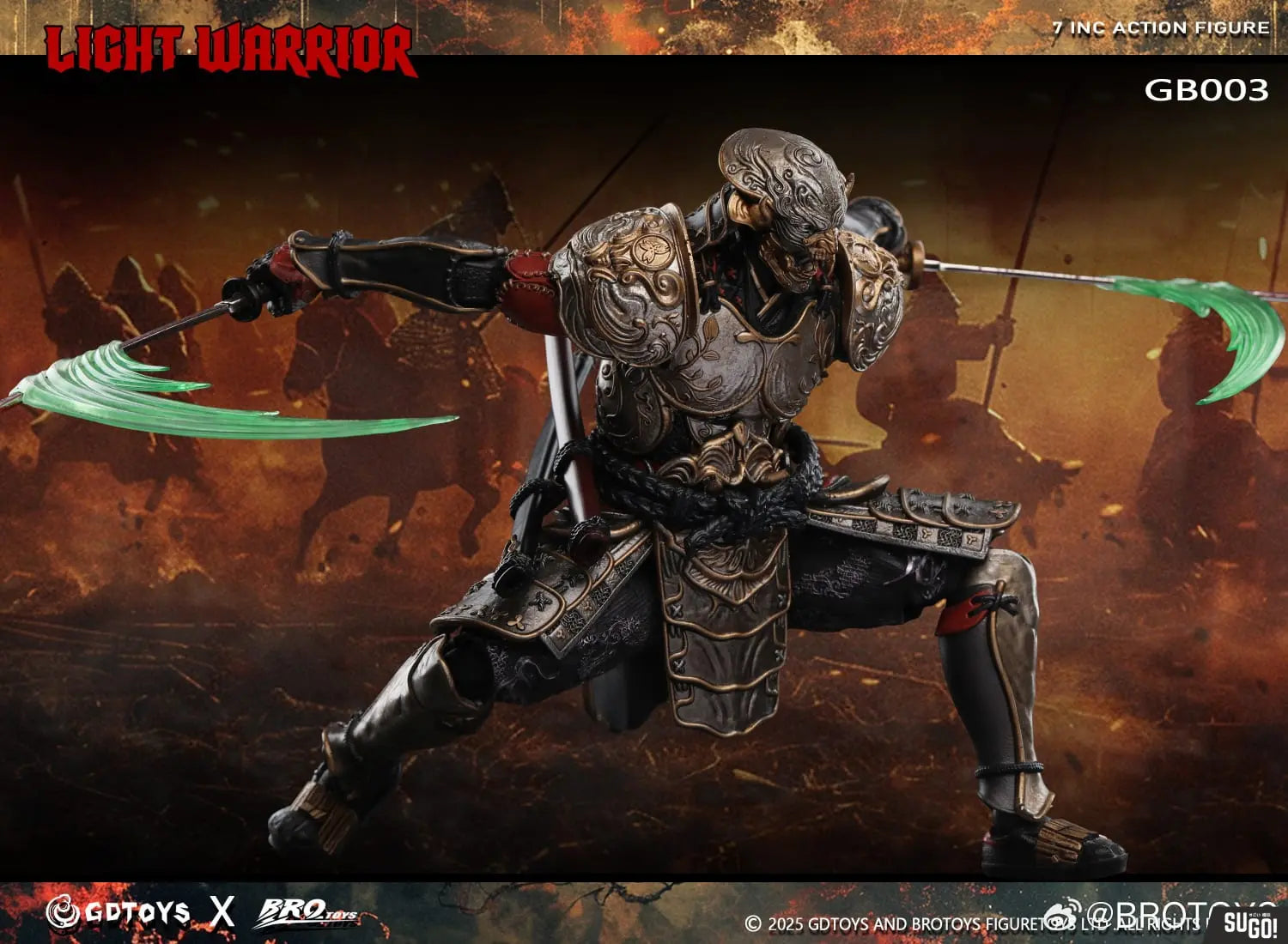 Light Warrior Deluxe Action Figure from BROTOYS