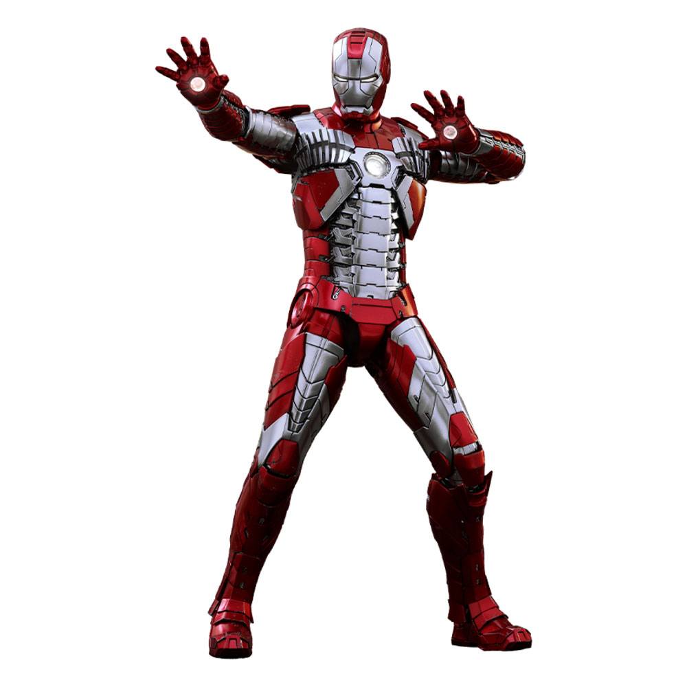 Marvel Studios: The Infinity Saga Iron Man Mark 5 DLX Action Figure By Threezero