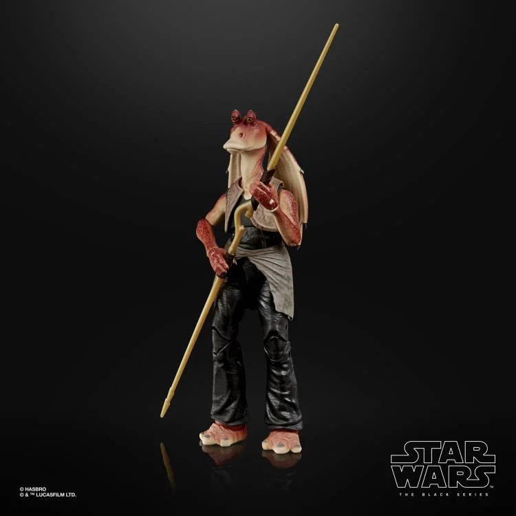 Star Wars The Black Series Deluxe Jar Jar Binks Action Figure