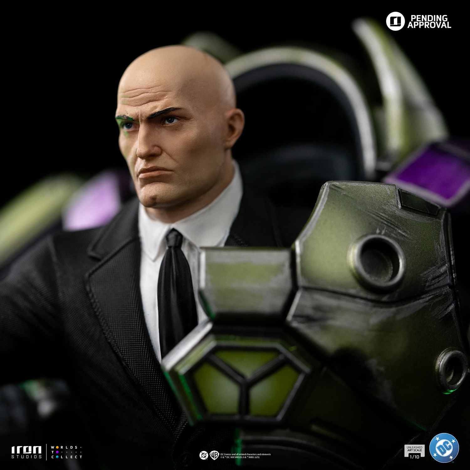 Lex Luthor Unleashed 1/10 Scale Statue by Iron Studios