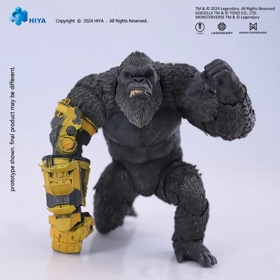 Godzilla x Kong The New Empire Exquisite Basic Kong Beast Glove Version By Hiya Toys