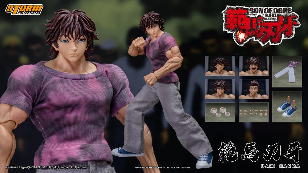 Baki Hanma Son of Ogre Action Figure