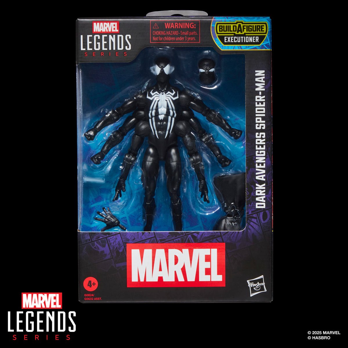 Marvel Legends Series Dark Avengers Spider-Man Action Figure
