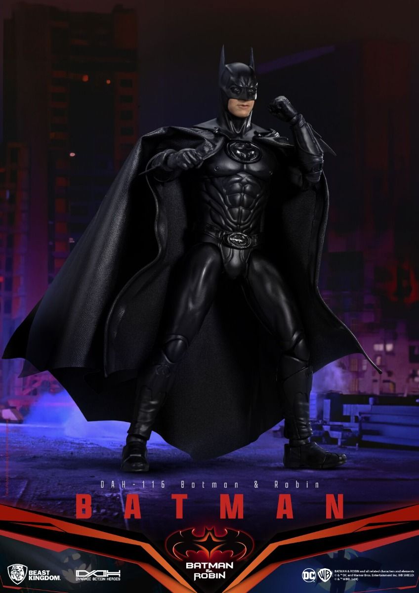 Batman and Robin DAH-116 Dynamic 8-Ction Heroes Batman Action Figure By Beast Kingdom