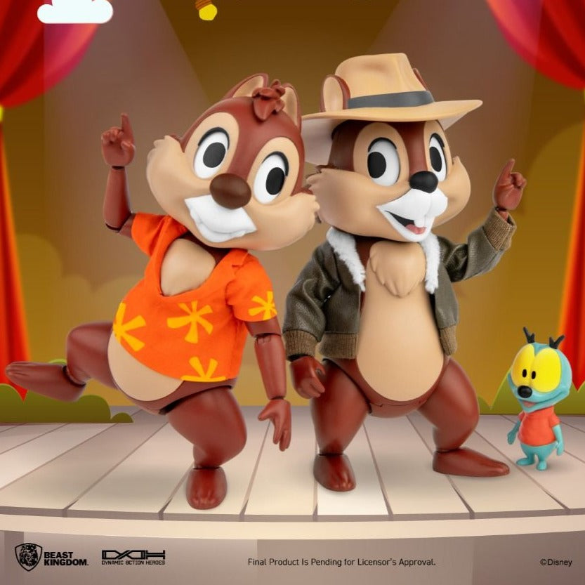 Rescue Rangers Dynamic 8ction Heroes DAH-057 Chip 'N' Dale